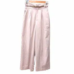 プロポーション ボディドレッシング PROPORTION BODY DRESSING ワイドパンツ スラックス 2 M ピンク /YKのサムネイル
