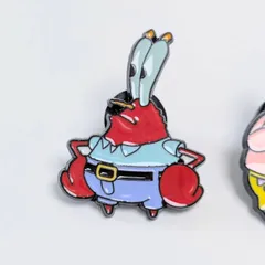 送料無料！ ★ピンズ PINS★ピンバッジ 【 SpongeBob SquarePants（ スポンジボブ ）】カーニ 〚アメリカン雑貨 アメトイ〛のサムネイル
