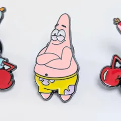 送料無料！ ★ピンズ PINS★ピンバッジ 【 SpongeBob SquarePants（ スポンジボブ ）】パトリック 〚アメリカン雑貨 アメトイ〛のサムネイル
