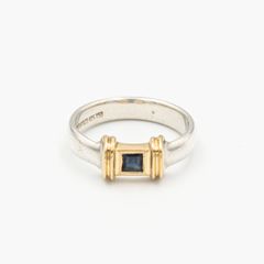 ヴィンテージ】 ティファニー フック&アイ リング 8号 シルバー 925 