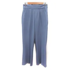アルシーヴ archives パンツ フレア ブーツカット レースアップ M 青 ブルー /MSのサムネイル