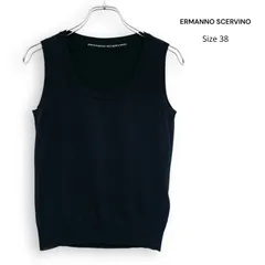 ERMANNO SCERVINO エルマンノ シェルヴィーノ レーヨン ニット ノースリーブ Size38のサムネイル