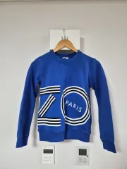 KENZO KIDS ケンゾー パリ ブルー スウェットTシャツ 12のサムネイル