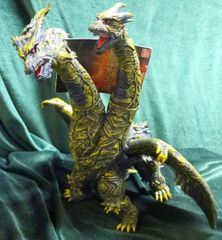 訳あり 東宝大怪獣シリーズ カイザーギドラ キングギドラ ゴジラ 少年