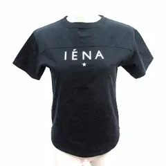 イエナ IENA ENFANT カットソー Tシャツ クルーネック ロゴプリント 半袖 XL 黒 ブラック /AUのサムネイル