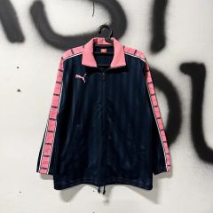 未使用級✨️ PUMA トラックジャケット デカロゴ ジャージ ピンク 2XL 