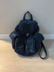 美品 JENNE ジェンヌ 完売 リボンリュック バックパック ブラック 大