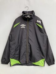 umbro アンブロ ウィンドブレーカー ブラック イエロー - メルカリ