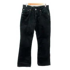 リーバイス Levi's 707 ストレートパンツ コーデュロイ 31 M 黒 ブラック /MNのサムネイル