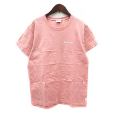 コンバース CONVERSE カットソー Tシャツ クルーネック 刺繍 半袖 F ピンク /MNのサムネイル