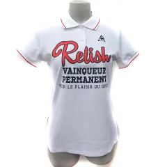 ルコックスポルティフ le coq sportif ポロシャツ 鹿の子 半袖 M 白 ホワイト /YIのサムネイル
