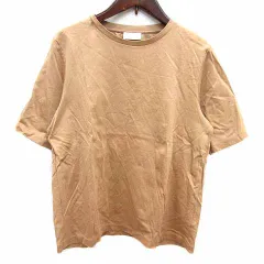 ボールジー BALLSEY トゥモローランド Tシャツ カットソー クルーネック 半袖 S ベージュ /YKのサムネイル