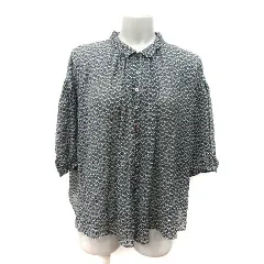 ジャーナルスタンダード JOURNAL STANDARD シャツ 花柄 シアー 七分袖 マルチカラー /MSのサムネイル