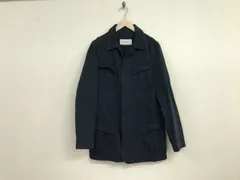 本物ミッシェルクランオムMKKLEINHOMMEコットンデニムジャケット長袖サーフアメカジスケーターストリートミリタリービジネススーツパーティーモードドレスゴルフメンズ黒ブラックグレー48Lのサムネイル