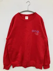 MARVEL マーベル スウェット XL レッド スウェット 裏起毛 長袖 メンズ レディースのサムネイル