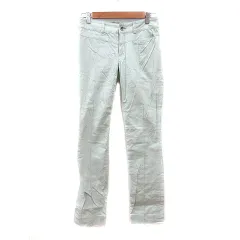 アバハウス ドゥヴィネット abahouse devinette スキニーパンツ 麻混 リネン混 1 S 緑 ライトグリーン /MNのサムネイル