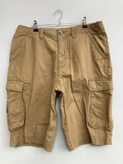 TOMMY HILFIGER トミーヒルフィガー カーゴパンツ 33 ベージュ ハーフ・ひざ丈 コットン 無地 ワンポイント スタンダード レギュラー メンズのサムネイル