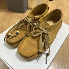CLARKS WALLABEE ワラビー ブラウン ダークタン タッセル - メルカリ