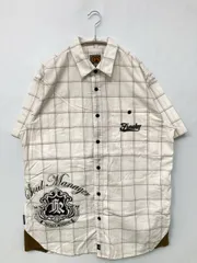FREAKY シャツ/ブラウス XLARGE アイボリー コットン その他総柄 ミドル丈 半袖 レギュラーカラー メンズのサムネイル