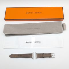 美品】エルメス 純正時計ベルト 1917H エトゥープ 純正尾錠付 - メルカリ