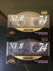 【未開封】maxell XLⅡ 74 2個
