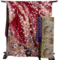 振袖 刺繍 金彩 紋意匠 やまと扱い 身丈168cm 撥水加工済 MO3825 