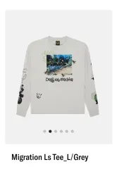 (実際に着用2回) DEUS EX MACHINA デウスエクスマキナ マイグレーション ロングスリーブTシャツ Mのサムネイル