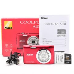 □ 美品 □ ニコン Nikon COOLPIX A10 レッド《元箱付》 - メルカリ
