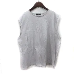 ハレ HARE Tシャツ カットソー ノースリーブ S グレージュ /YIのサムネイル