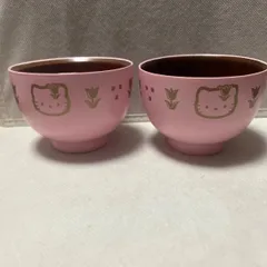 Hello  Ｋitty  1999   お碗チューリップ　🌷🌷  2 客　　ヴィンテージ品のサムネイル