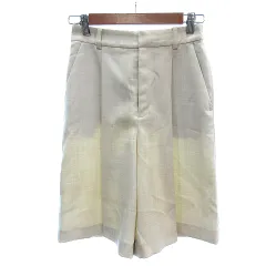 アンデミュウ Andemiu ハーフパンツ キュロット S ベージュ /AUのサムネイル