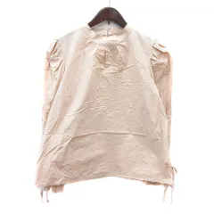 クイーンズコート QUEENS COURT ブラウス 長袖 5 XL ベージュ /MNのサムネイル