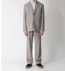 新品未使用MUJILABO無印良品 リネン混ウールジャケット・パンツ