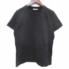セオリーリュクス theory luxe Tシャツ カットソー クルーネック プリント 半袖 38 M 黒 ブラック /YKのサムネイル