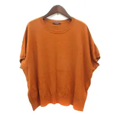 ジャーナルスタンダード JOURNAL STANDARD ニット カットソー 半袖 ドルマンスリーブ 茶 ブラウン /MNのサムネイル