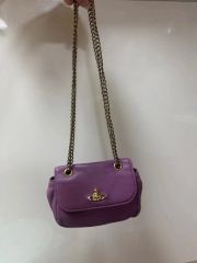 Haru様専用希少Vivienne Westwood エナメル チェーンショルダ - メルカリ