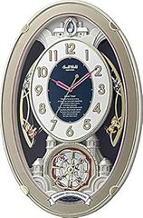 未使用品】セイコー クロック 電波時計 壁掛け時計 からくり RE561H