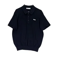 FILA フィラ メンズ スポーティー ルーズフィット 半袖 Tシャツ 105 新作 ブラック 07747のサムネイル