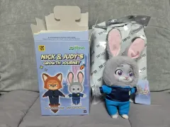 トップトイ(TOPTOY) ズートピア ニック ＆ ジュディ 成長シリーズ ぬいぐるみ グッズ