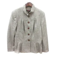 エスカーダ ESCADA ジャケット 総裏地 ラメ 38 M ベージュ /MNのサムネイル