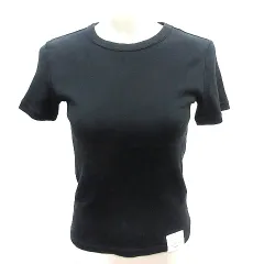 ハイク HYKE カットソー Tシャツ クルーネック 半袖 S 黒 ブラック /AUのサムネイル