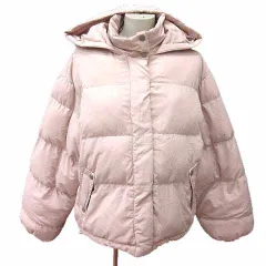 ワンアフター アナザー ナイスクラップ one after another NICE CLAUP 中綿ジャケット ブルゾン ジップアップ 総裏地 F ピンク /YKのサムネイル