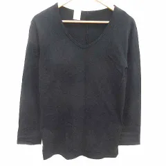 ミスターハリウッド N.HOOLYWOOD Tシャツ カットソー Vネック 九分袖 38 M 白 ホワイト /YKのサムネイル