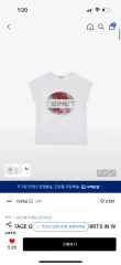ダイニット ロゴ 半袖 Tシャツ 白のサムネイル
