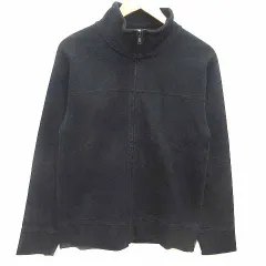 シップス SHIPS ジャケット ブルゾン スウェット ジップアップ 長袖 2 M 黒 ブラック /YKのサムネイル