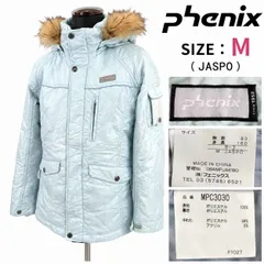 phenix/フェニックス★中綿入り/スキーウェア/ジャケット【レディースM/ライトブルー】着脱可能ファー/アウター/Jacket/Jumper◆BJ176-g