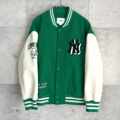 DONCARE スタジャン グリーン ホワイト - メルカリ