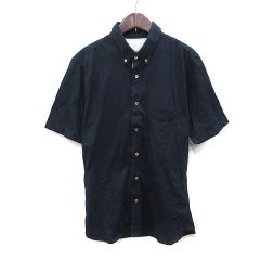 ARMANI COLLEZIONI☆リネン100%半袖シャツ パイピング 黒 M - メルカリ