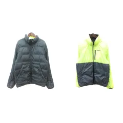 ナイキ NIKE 中綿ジャケット プリント リバーシブル S 黒 ブラック 黄色 イエロー /MN ●RY