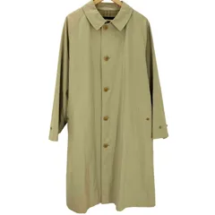 バーバリーロンドン BURBERRY LONDON 一枚袖 ステンカラー コート バルマカーン マキシ丈 ロングコート 裏地チェック メンズ import：L のサムネイル